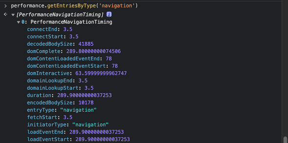 PerformanceNavigationTiming